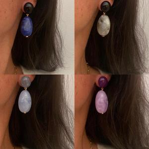 Elegantes Pendientes Colgantes de Resina Islámica, Joyería de Moda Hecha a Mano, Coloridos y Ligeros, para Mujer, Venta al Por Mayor - Product Image 4