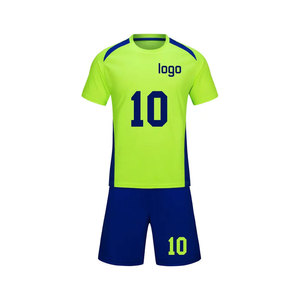 Uniforme de Fútbol de Alta Visibilidad a Bajo Precio, Personaliza con tu Propio Logotipo, Camiseta y Pantalones Cortos de Fútbol de Alta Calidad, Secado Rápido, Diseño Único - Product Image 3