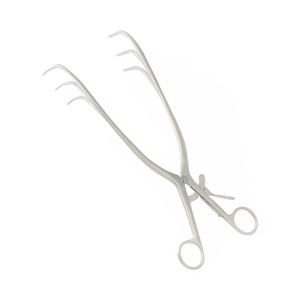 Retractor de cadera total manual de acero inoxidable de grado médico Koros Scoliosis Viper con 3x3 cuchillas de 1.5 pulgadas reutilizables para ortopedia y columna vertebral - Product Image 1