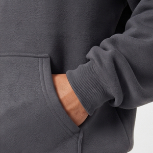 Men's Hooded Tracksuit Full Sleeve Casual 100% Polyester Loose Fit Sweat Hooded And Pants Set Drawstring Side Pocket Tracksuit - Product Image 5