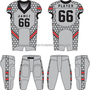 New Design Breathable American Football Uniform Sets Short Sleeve Sports Clothing Cheap Price - Product Image 5