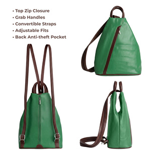 Top Quality Genuine Leather Mini <b>Backpack</b> Purse Small Real Leather Daypack Luxury Women Travel Rucksack LMBP-0033F - Product Image 2