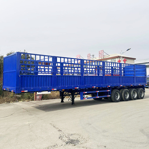 Nuevo Semirremolque de Caja Seca para Contenedores de Carga, Totalmente Cerrado, de 4 Ejes, 130 Metros Cúbicos, en Venta - Product Image 3