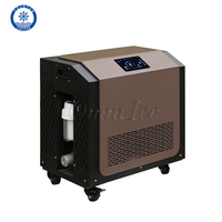 Refroidisseur OMNI 0 degrés 1 hp pour refroidisseur d'eau plongeant froid avec pompe R32 220V refroidisseur d'eau de glace filtre moteur refroidisseur de bain de glace