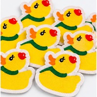 Écussons personnalisés avec logo de canard, badges décoratifs à coudre pour vêtements, habits, accessoires et sacs