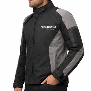 Top Selling Breathable Waterproof Polyester/Cotton Motorbike Jacket Best Men's Slim Cordura Jackets Customized Design - Product Image 4
