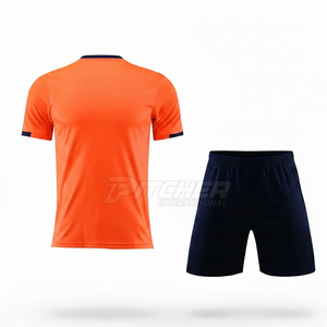 Uniforme de Pádel para Hombre PITCHER INTERNATIONAL, Duradero, 100% Poliéster, Tela Suave, Pantalones Cortos de Jersey, Ligeros, Transpirables y Ecológicos - Product Image 2