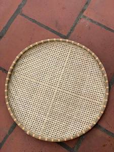 Cesta Redonda de Bambú Tejida a Mano, Ecológica, para Secar Alimentos y Decoración/ Sra. Lima - Product Image 4