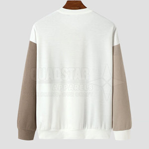 เสื้อสเวตเชิ้ตผู้ชายแบบสั่งทำพิเศษ สไตล์โดดเด่น สีพื้น ผ้าฟลีซโพลีเอสเตอร์/คอตตอน เป็นมิตรต่อสิ่งแวดล้อม คุณภาพสูง ปรับแต่งได้ - Product Image 2
