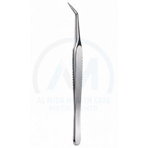 Al Mida Healthcare Dental Class I Surgical Tweezers Stainless Steel Gold Tip CE Certified ISO13485 Certified Lifetime Warranty - Product Image 1