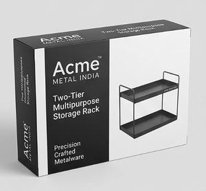 2 Tier Black Metal Iron Mesh Wire <b>Rack</b> Folding <b>Storage</b> Shelf Holder Modern Minimalist Style for <b>Kitchen</b> Cabinet and Home Garden - Product Image 6