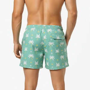 Shorts de Baño Personalizados para Hombre, Secado Rápido, Estampado Personalizado, Shorts de Playa OEM, Venta al Por Mayor, Producción Rápida, Directo de Fábrica - Product Image 2