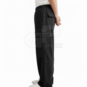 กางเกงคาร์โก้ผู้ชายสไตล์สตรีทแวร์ ทรงหลวมใส่สบาย เหมาะสำหรับใส่ลำลอง กิจกรรมกลางแจ้ง และใช้ในชีวิตประจำวัน - Product Image 4