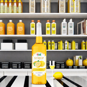 750ml Vinut Sirop Bouteille Limonade De Limonade Fraîche 100% Naturel Fabricant Répertoire Mignon Limonade Seaux pour Boissons - Product Image 2