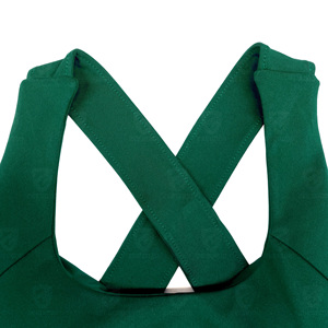 High Impact Eco-Friendly Sports <b>Bra</b> for Running and Training Breathable Yoga <b>Bra</b> with Removable <b>Plus</b> <b>Size</b> Features - Product Image 4