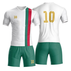 OEM Custom Breathable Soccer Wear Full Set Football <b>Kit</b> Including Jersey T-shirt with Personalized Uniform for Football Players - Product Image 5