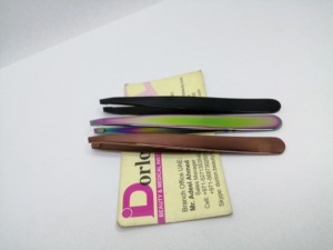 Pince à épiler professionnelle pour poils du visage, pince à épiler biseautée pour le soin des sourcils, vente en gros, pince à épiler de haute précision pour sourcils - Product Image 2