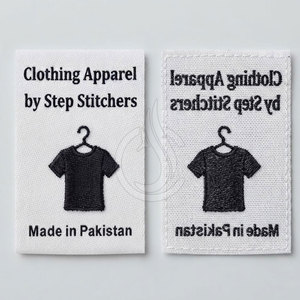 Étiquettes tissées pour vêtements, sweats à capuche, chemises, vestes, sacs, uniformes, étiquettes de couture personnalisées pour vêtements et articles de mode - Product Image 6