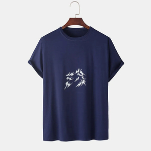 Un exportador líder ofrece esta camiseta de algodón para hombre con estampado personalizado, hecha en Pakistán, a tiendas de ropa. - Product Image 1