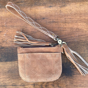 Nouveau personnalisé en gros botte point daim cuir bracelet fermeture éclair porte-monnaie pour femmes grande capacité en cuir véritable pochette d'argent - Product Image 3