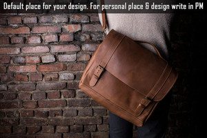 Bolsa para portátil de cuero de alta calidad, buen diseño, material duradero, portátil, para venta en línea, en grandes cantidades. - Product Image 5