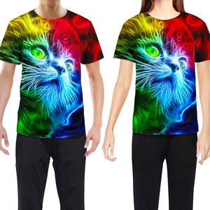 Camiseta Personalizada Profesional para Hombre, Sublimada por Delante, 100% Algodón, Venta al por Mayor, Camiseta Unisex de Alta Calidad con Logotipo Personalizado - Product Image 3