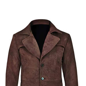 Abrigo de Cuero para Hombre, Nuevo Modelo 2026, Estilo Casual, Corte Entallado, Bolsillos Laterales, Calidad Premium, Hecho a Medida - Product Image 6