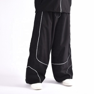 Pantalones de Esquí Unisex, Impermeables, Transpirables, con Bolsillo Cargo, Gran Tamaño, a Prueba de Viento, Cremallera Inferior, para Snowboard, Hombre y Mujer - Product Image 1