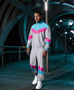 Survêtement unisexe d'été avec poches zippées, sweat à capuche zippé intégral, ensemble 2 pièces respirant et à séchage rapide pour la course, le jogging, le sport et les loisirs - Product Image 5