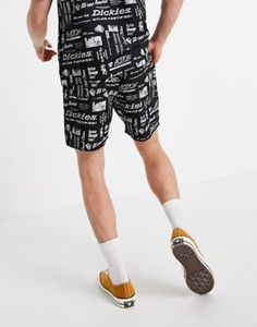 Pantalones Cortos de Nylon Estampados para Hombre, Cintura Media, Elásticos, Transpirables, Casuales, Tipo Bermuda, con Patrón de Letras y Logotipo Frontal - Product Image 5