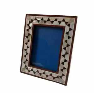 กรอบรูปไม้ทำมือขายส่งยอดนิยม ดีไซน์ฝังกระดูก สำหรับตกแต่งบ้าน ราคาไม่แพง - Product Image 5