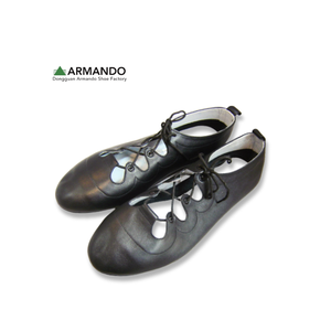OEM Highland Dance Irish Dance Ghillie <b>Shoes</b> Leather <b>Lace</b> Up Scottish Dance <b>Shoes</b> <b>UK</b> Style Manufacturer Small MOQ Custom Logo - Product Image 3