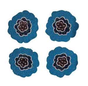 Posavasos Clásico con Cuentas, Diseño de Mariposa Amarilla, Bonito Diseño, Mantel Individual de Forma Irregular, Tapetes y Almohadillas Decorativas - Product Image 3