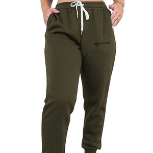 Daizen Star Men's Brown Cotton Fleece Quick Dry Sweatpants Elastic Waist Drawstring Casual Joggers Side Pockets Midweight Autumn - Product Image 5