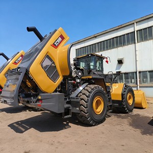 Oferta Especial XC998 Cargadora de Ruedas Diésel de Servicio Pesado, Carga Nominal de 9 Toneladas, Cucharón de 5.4m³, Bomba de Motor, Radio de Giro Corto para Minería y Canteras - Product Image 6