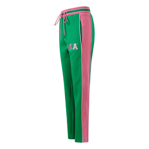 Pantalones Deportivos AKA Air Tech Fleece para Mujer, Color Rosa Verde, Joggers Atléticos de Felpa Suave, Ropa Deportiva Informal - Product Image 4