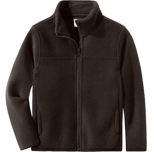 Veste polaire technique unisexe blanche à fermeture éclair intégrale, col montant, pour l'extérieur, hiver, coupe classique, en polyester, veste zippée - Product Image 5