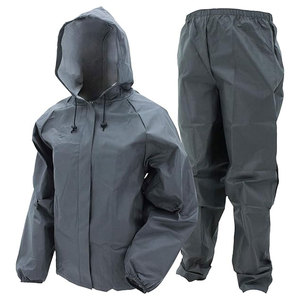 Traje Impermeable Universal para Adultos, Chaqueta con Capucha y Pantalones, Material de Poliéster, para Senderismo, Camping y Uso Casual al Aire Libre - Product Image 4