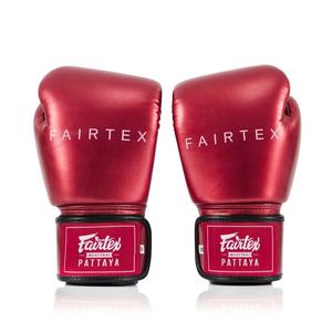 ถุงมือชกมวย Fairtex รุ่น Professional Sparring ดีไซน์ใหม่ หนังแท้ หนัง PU ระบายความชื้น สำหรับมวยไทย มีไซส์ 8 ออนซ์ - Product Image 2
