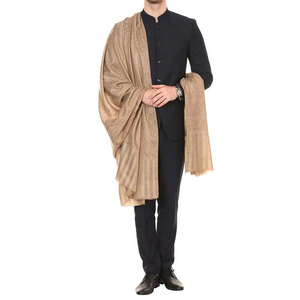 Men Winter <b>Wool</b> Shawl Soft Warm Breathable Solid 300g Traditional Office Wear Wrap Customizable Middle Eastern Style - Product Image 2