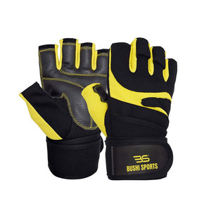 New Style Exercise Training Weightlifting Gloves Gym Fitness Half Finger <b>Weight</b> Lifting Gloves - Product Image 1