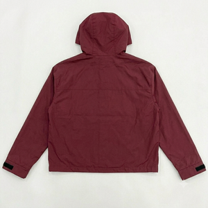 Ensemble de survêtement coupe-vent 2 pièces personnalisé avec logo, veste à col montant et pantalon ample, vêtements de sport brodés, vente en gros OEM - Product Image 3