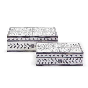 Boîtes en os incrustées pour la vente en gros, destinées aux boutiques de cadeaux, aux détaillants et aux entreprises de décoration intérieure, disponibles comme boîtes de rangement décoratives - Product Image 2