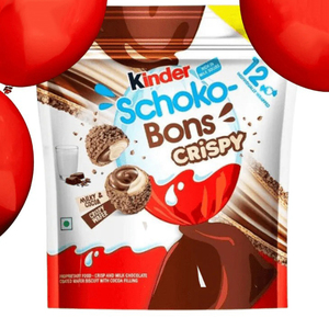 Kinderr Schoko Bons Crispy, 96 Piezas de 22.4g, Bocaditos de Chocolate con Avellanas, Precio Competitivo - Product Image 5