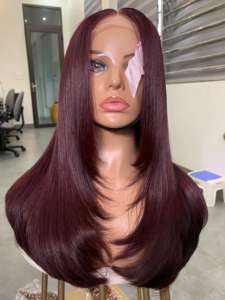 Piano pour Ombre, Cheveux Humains 100% du Vietnam, Trame et Closure, Lisse comme un Os, Super Double Drawn, Trame Simple - Product Image 3