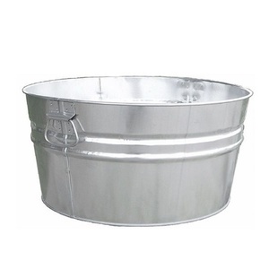 ถังน้ำแข็งโลหะชุบสังกะสีหรูหราสำหรับบ้านโรงแรมบาร์ไวน์คูลเลอร์ลายนูนเครื่องดื่มปาร์ตี้ - Product Image 3