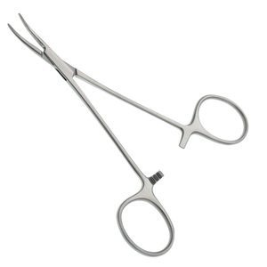Jacobs Mosquito Forceps 5 pouces, instrument chirurgical hémostatique incurvé délicat, en acier inoxydable, outil de précision réutilisable - Product Image 2