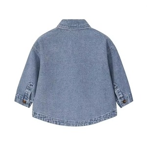 Fashion Boy Kids Denim Jacket Premium Stitching Durable Casual Wear Choice Knitwear bulk manufacturer High-volume garment - Product Image 5
