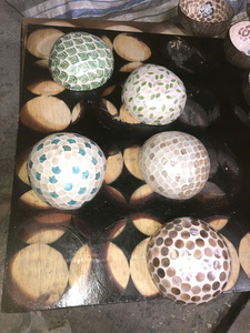 Ensemble de bols artisanaux en coquille de noix de coco |   Essentiels pour la cuisine éco-responsable |   Logo personnalisé pour 2026 - Product Image 6