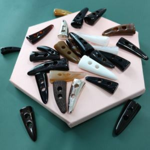 Handcrafted Eco-Friendly Natural Horn <b>Toggle</b> Premium Waterproof Modern <b>Toggle</b> <b>Button</b> Handmade <b>Toggles</b> - Product Image 3